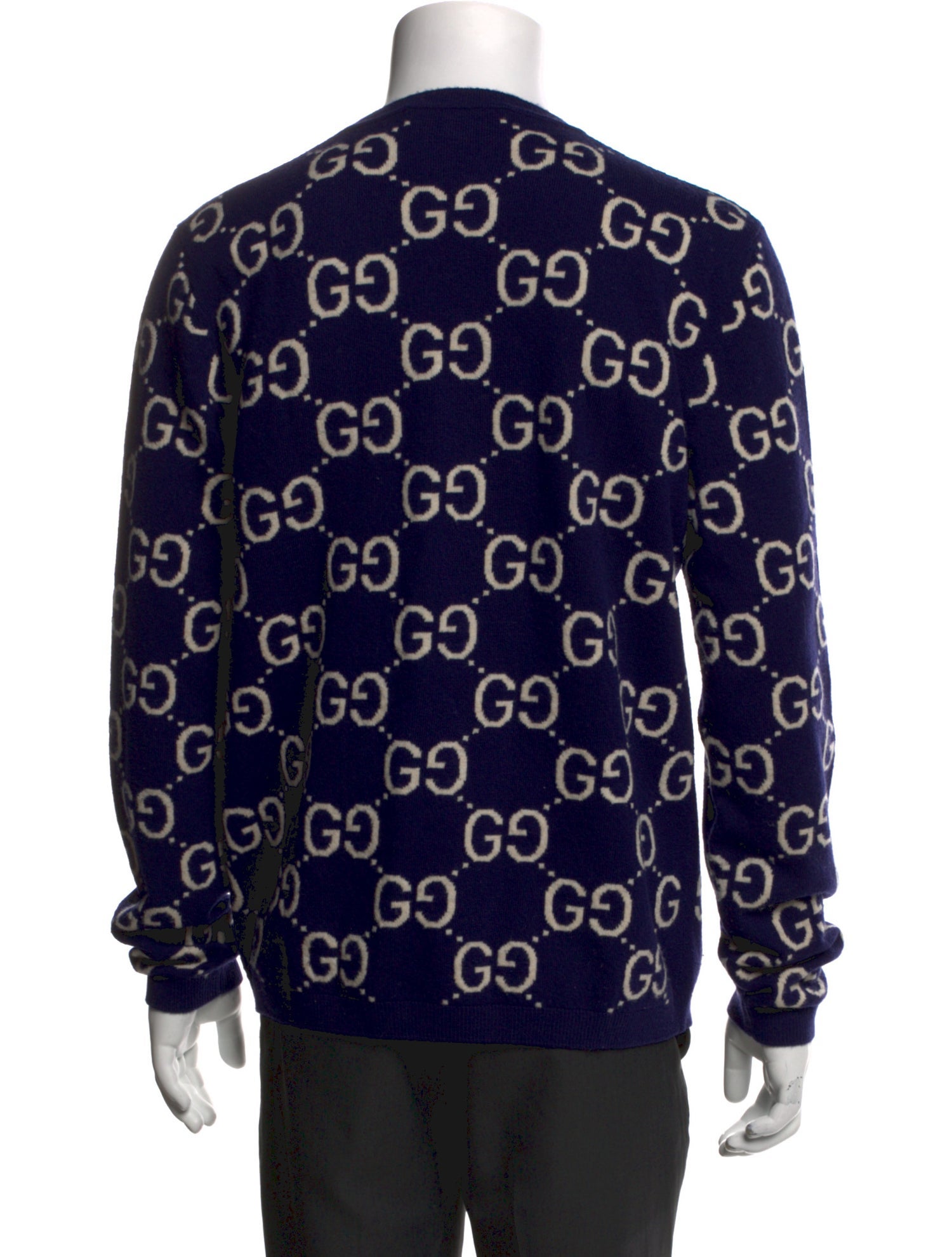 Gucci GG Logo Crew Neck Pullover